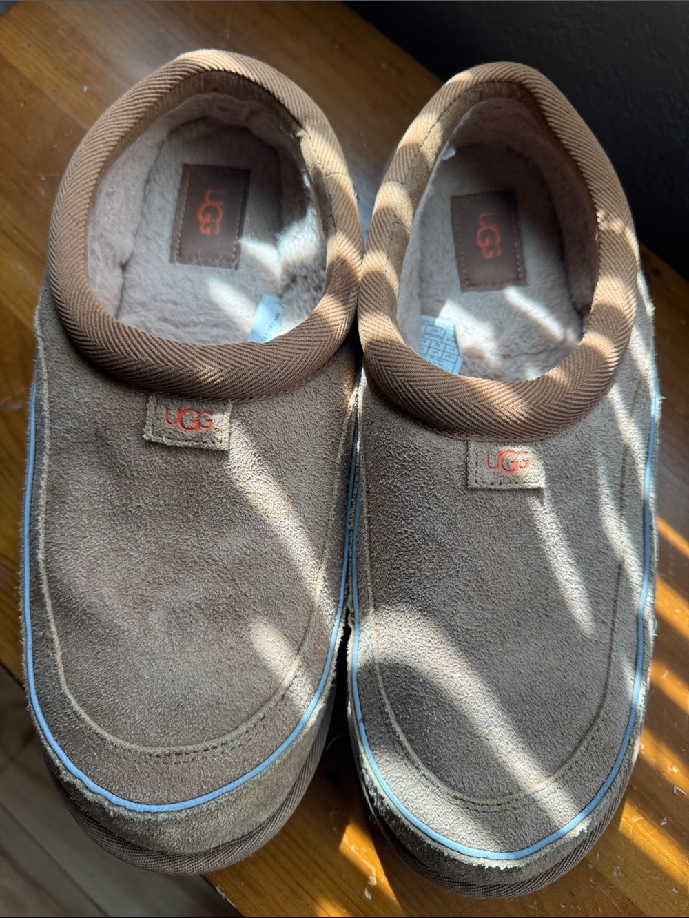 UGG Men’s Chestnut Suede Slip-On Slippers
